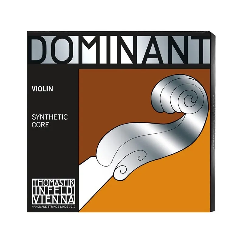 Thomastik Dominant violin 135B E steel string set , Medium (4/4)